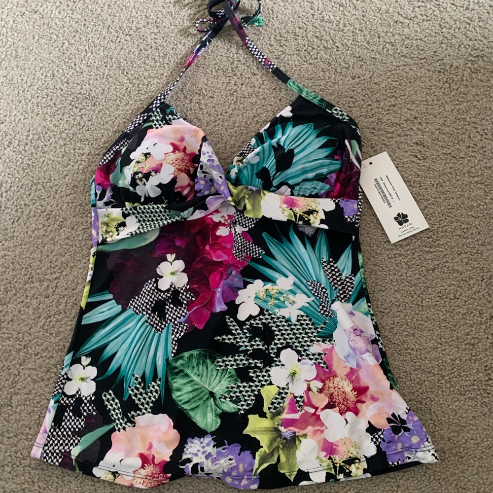 BNWT Hapari Tankini Top Size L